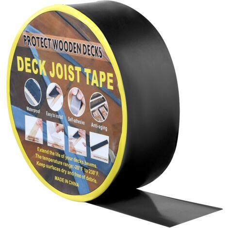 Rouleau d'étanchéité 50mm x 15m – Caoutchouc butyle haute performance – Protection contre l'humidité et pourriture du bois – Température -40°C à +90°C (1/5)