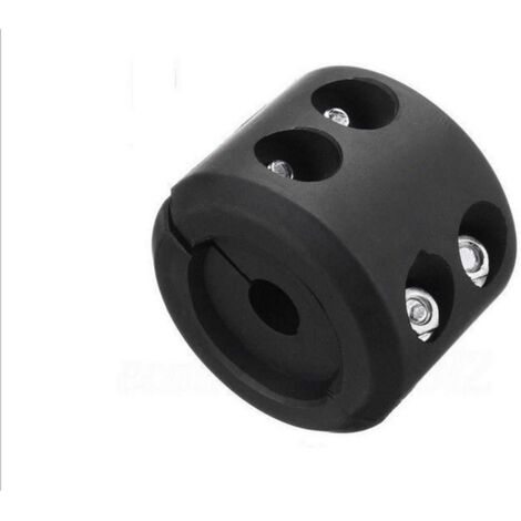 ATV - Butée de câble de treuil - Durabilité et STOd - Accessoire de treuil économiseur d'échelle en caoutchouc - Pour câbles métalliques et en plastique - Noir (1/5)