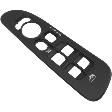 fenêtre Centrée, Panneau de Couverture du Commutateur de Commande D'alimentation côté Conducteur avec Matériau ABS Automobile pour 1500 2500 3500 2006-2008 (1/5)