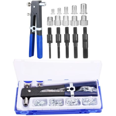 Lot de 86 écrous à riveter avec écrous à riveter métriques M3 M4 M5 M6 M8 (1/5)