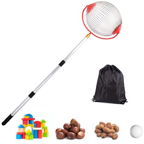 Collecteur de Rouleaux pour Gros Fruits, poires, Pommes, balles de Tennis, collectionneurs de Noix, cueilleurs de Pommes, ramasseurs de Pommes, Pratique - sans se pencher (1/5)