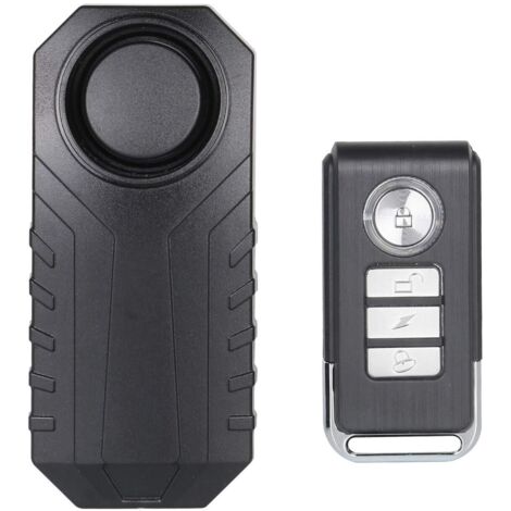 Applicable Alarme Vélo, Antivol pour Véhicules Moto Moto avec Télécommande, 113 DB Super Fort (Pack De 1) (1/5)