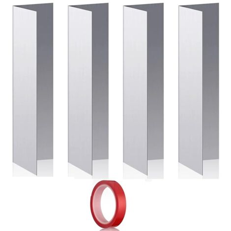 4 Pièces de Protecteurs de Joint D'Étanchéité de Porte de Garage pour (1/5)
