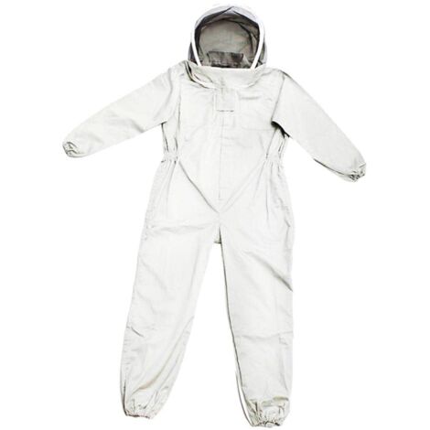 Milageto Combinaison Apiculture Avec Chapeau Détachable - 2XL Unisexe