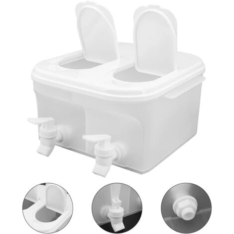 Distributeur De Boissons Avec Robinet - 3L, 5L Ou 10L, En PP, Avec Indicateur De Date