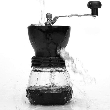 Alessi Mazagran GIA31 BR - Pichet à Café Froid Filtré Design Élégant En Verre Borosilicaté, Marron - Idéal Pour Un Cold Brew Parfait
