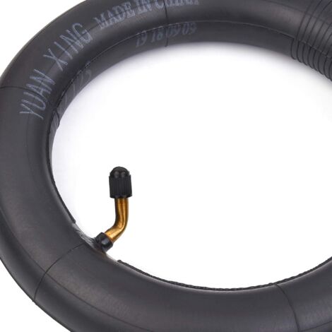 Lot De 2 Chambres à Air 10 X 2,125 Pouces – Valve TR87 Coudée 45°, Caoutchouc Isobutylène, Pour Scooter électrique, Trottinette, Vélo De Poche