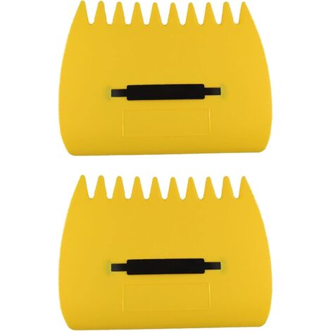 1 paire de râteaux à main de cuillères à feuilles de jardin, multi-usage de grande taille pour les feuilles, le ramassage de la pelouse et des ordures, râteau de jardin, râteau à main de jardin en pla (1/5)