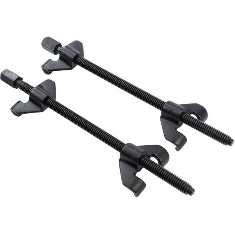 Compresseur Ressort Amortisseur 380mm 2 Pièces Griffe Amortisseur Voiture, Type Forgé, pour Abaissement de Voitures Amortisseur de Chocs Compresseur de Montage (1/5)