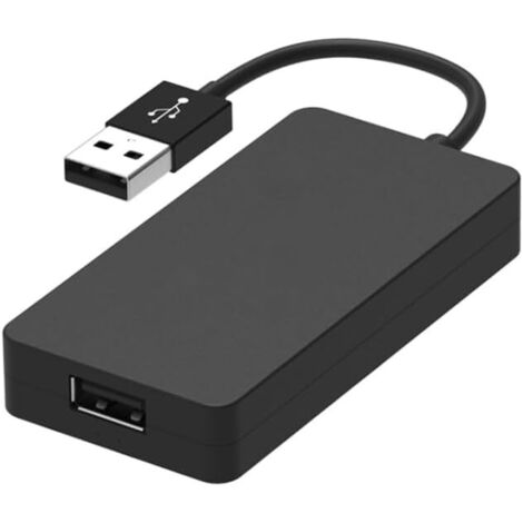 Applicable Place Navigation de Voiture pour Android/Carplay Module Bluetooth sans Fil Adaptateur Carplay USB pour téléphone Intelligent Automatique (Noir) (1/5)