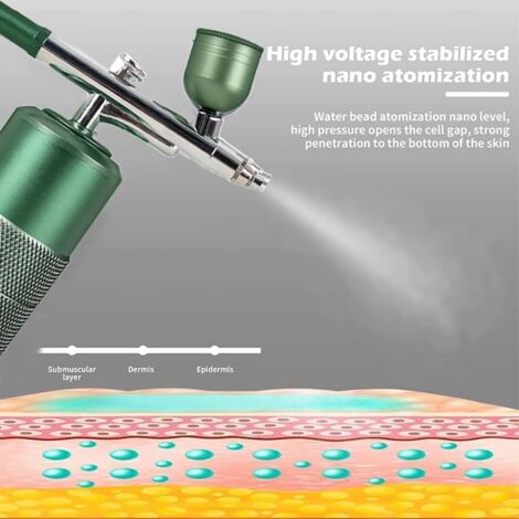 KAI-Kit aérographe sans fil Aérographe Rechargeable, Aérographe sans KAI-Kit aérographe sans fil Aérographe Rechargeable, Aérographe sans