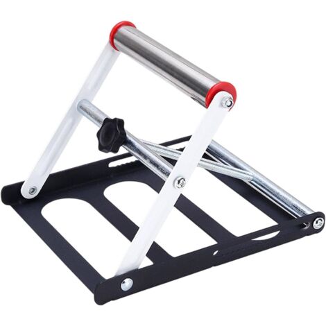 Support de scie à onglets, 40 à 135 mm, en métal, réglable en hauteur, outils de travail du bois, machine de coupe en métal, construction durable et stable pour la ferme