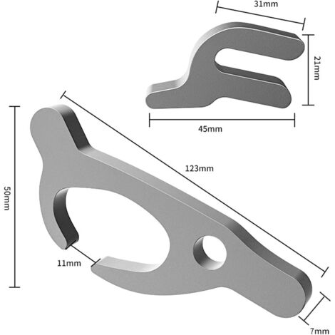 Outils de changement de pneu Baja No Pinch pour moto de cross - Outil de démontage de