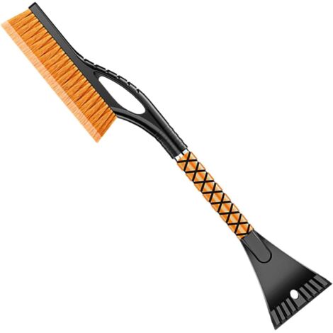 Brosse à neige et grattoir à glace pour voiture – Outil de déneigement de voiture Brosse de déneigement et de givre, pelle à neige, dégivreur de fenêtre, poignée ergonomique, brosse à neige (1/2)