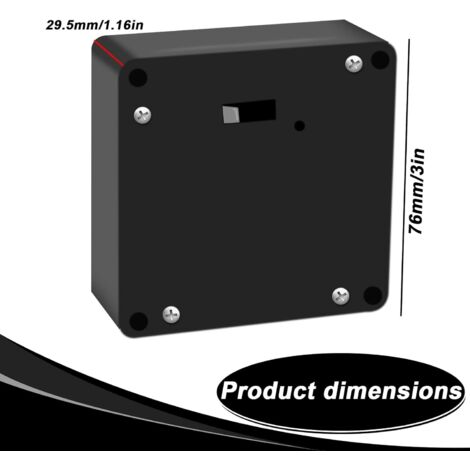 Serrure à Combinaison Sans Clé 3 Chiffres, Mot Passe D'Armoire Domestique Cadenas Sécurité Verrouillage Pour Garage Extérieur Jardin Petites Portes (Argent