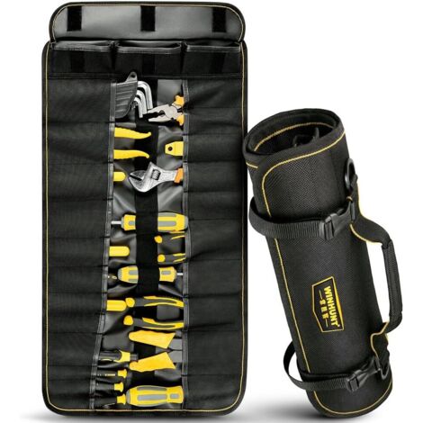 Ceinture porte-outils 25 poches – Dimensions 68,5 cm x 36 cm – Pour électriciens, charpentiers, mécaniciens – Matériaux durables (1/5)