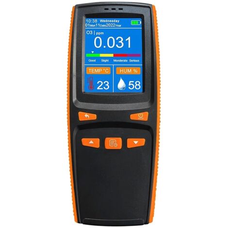 Moniteur de qualité de l'air, Analyseur d'ozone Portable multifonctionnel O3, détecteur d'air, capteur Intellint, compteur d'ozone, moniteur de Pollution de la qualité de l'air, pour la maison (1/4)