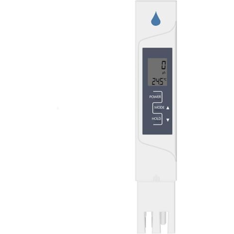 Compteur EC Numérique 2 en 1 EC Température Qualité De l'eau avec Testeur De Conductivité Électrique À Étalonnage Automatique Mesure PréCise (1/5)