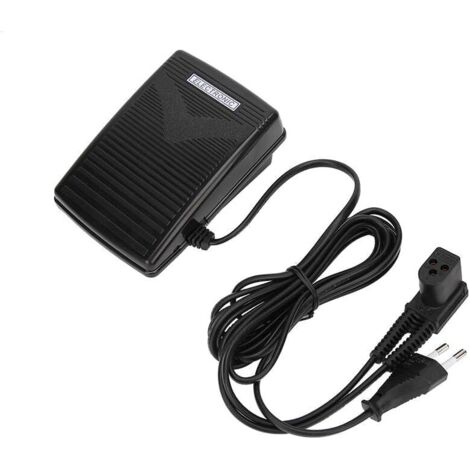 Pédale Machine à Coudre 220V EU Plug Pedale Machine a Coudre pour machine à coudre avec vitesse variable et cordon d'alimentation pour machine à coudre 974 (1/5)