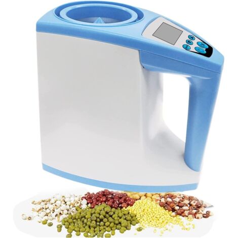 Humidimètre numérique haute précision pour céréales – Écran LCD – Alimentation secteur ou piles AA – Plage d'humidité 3-35% (1/5)