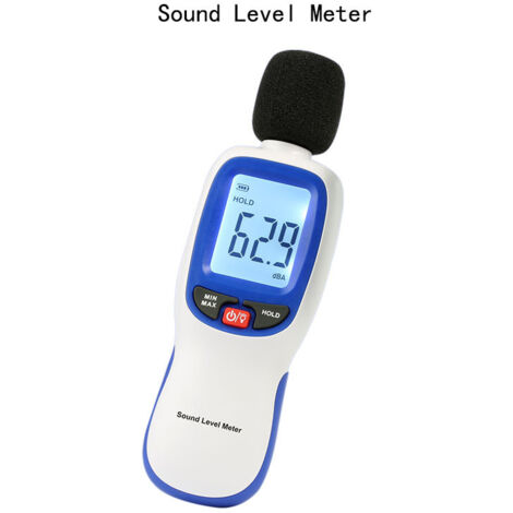 Sonomètre sans fil avec enregistrement de données par application Sonomètre portable Bluetooth 0130 dB Compteur SPL haute précision pour salles de classe, bureaux, maisons, etc.