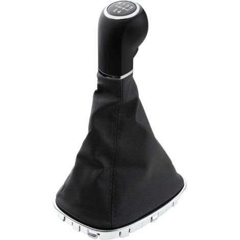 Applicable Pommeau de levier de vitesse 5 vitesses compatible avec Opel Corsa D 2006-2014 009140093 19276456 Noir (1/5)