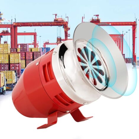 130dB Alarme de bateau de l'industrie de klaxon de sirène de raid aérien à moteur (AC 220V) (1/5)