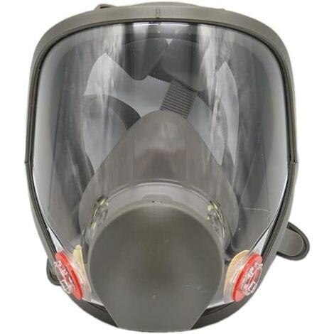 Masque Facial réutilisable pour Masque Complet en Silicone 6800 largement utilisé dans Le Laboratoire de Protection Contre la poussière de Peinture en aérosol pour Le Travail du Bois (1/3)
