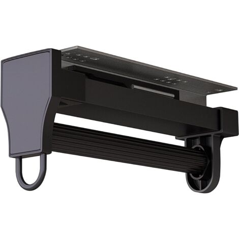 Porte-Pantalons Coulissant 26,5 cm x 12,7 cm x 8,4 cm Porte-Pantalons Extensible en Alliage d'aluminium Porte-Pantalons coulissants avec poignée en Anneau Cintre pour Pantalons Tri (1/5)
