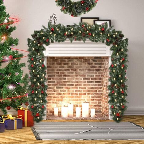 Décoration De Noël, Guirlande Sapin Artificiel Guirlande De Noel Deco Décoration De Noël, Guirlande Sapin Artificiel Guirlande De Noel Deco
