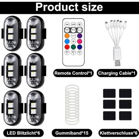 Lumières Stroboscopiques LED Drones KKPLZZ Lumières Stroboscopiques LED Pour Avion/Drone/Moto/Vélo – Mini Lampes Anti-Collision Rechargeables 7 Couleurs Ultra-Visibles Lumières Stroboscopiques LED Drones KKPLZZ Lumières Stroboscopiques LED Pour Avion/Drone/Moto/Vélo – Mini Lampes Anti-Collision Rechargeables 7 Couleurs Ultra-Visibles