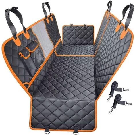 Housse de Siège pour Chien – Édition Premium Nouveau Modèle 6-en-1 avec Fermeture Multifonction Imperméable, Antidérapante & Ultra-Résistante Confort & Élégance Dog Car Seat Cover