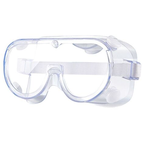 2 Paires de Lunettes de Sécurité Lunettes de Protection Transparentes avec Lentilles Anti buée Protection Latérale et Protection UV pour Bricolage, Chimie, Travaux, Chantiers (1/5)