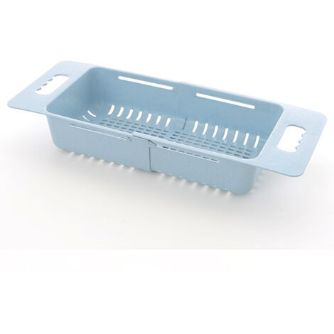 Égouttoirs à Vaisselle Kitchen Supplies Adjustable Dish Drainer Sink Drain Basket Washing Vegetable Fruit Plastic Drying Rack Kitchen Accessories (1/5)