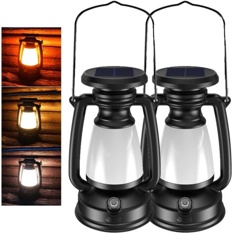 Lampe à gaz d'atmosphère lanterne à gaz réglable bougie lanterne