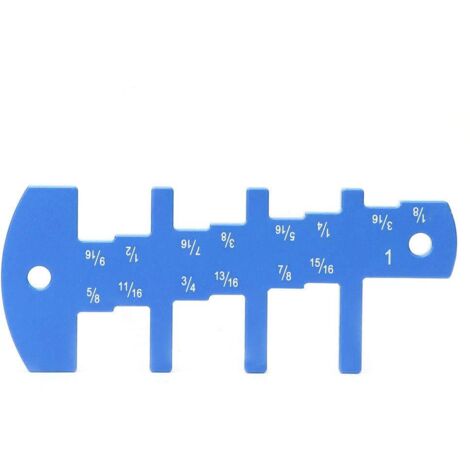 Jauge de profondeur et de hauteur pour toupie, outil compact pour outils de menuiserie et quincaillerie (1/5)
