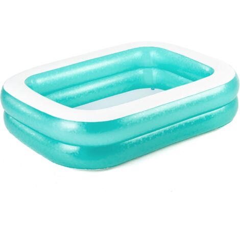 Piscine gonflable familiale translucide 201x150x51 cm (1/5)