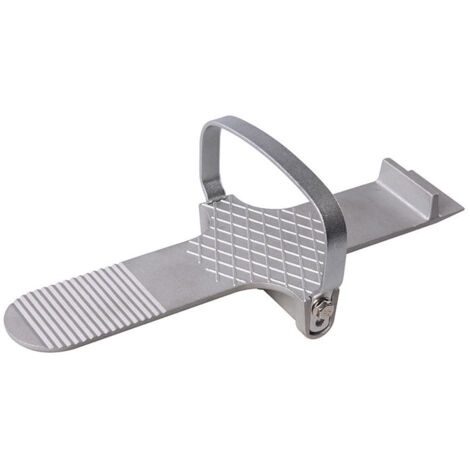PORTE DALLE LEVE PLAQUE A PEDALE EN ALUMINIUM 30X11 À PÉDALE POUR SOULEVER LES PANNEAUX DE PLACOPLÂTRES JUSQU’À UN MAXIMUM DE 5 CM (1/5)