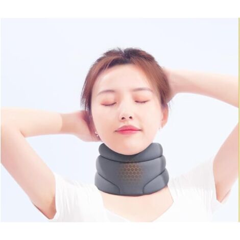 Collier Cervical Réglable,Soutien de la Nuque en Mousse Souple,Minerve Cervicale,Soutien de la Nuque,Soutien du Cou pour Le Sommeil, Soulager la Pression,Soutien des Douleurs Cervicales