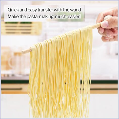 Fyeme Séchoir à Pâtes En Bois 40 Cm De Haut Pliable Facile à