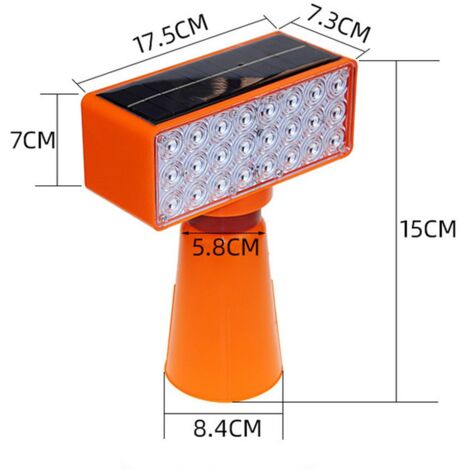Feux Solaires Toit RGB 8 Couleurs Pour Voiture, SUV, Camion – Capteur De Vibration, Sans Perçage, Télécommande éclairage Camping SUV