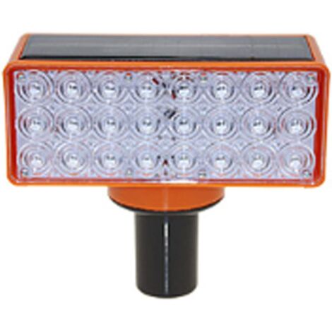 Générique Feu stroboscopique de toit solaire pour voiture, 8 couleurs LED RVB avec télécommande, lumière de signalisation étanche à détection intelligente pour voiture, camion, SUV (4Pcs