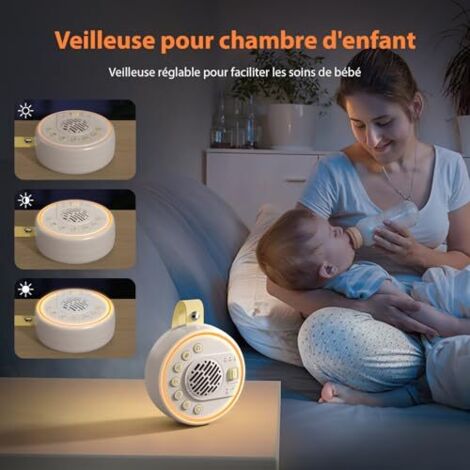 Tétine Vibrante Bébé – Peluche Apaisante Avec Sons Et Vibrations Pour Aider à L'endormissement