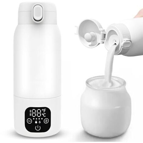 Chauffe-Biberon Portable USB-C 500 Ml 100W – Température 35-70°C Pour Voyage Et Voiture