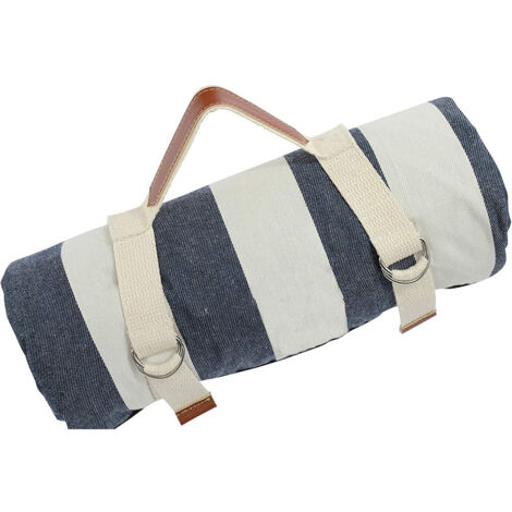 Couverture de Pique-Nique Imperméable et Portable avec Sangle de Transport,Tapis de Plage ou Famille Camping,Tapis de Pique-Nique Extra Large Pliable,Rrésistant au Sable pour Randonnée 145X200cm (1/5)