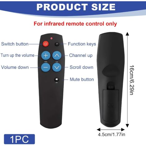 Applicable Universal Remote Control pour Senior Telecommande avec ...