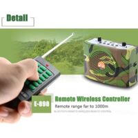 Appelant électrique MP3 Pour Chasse Aux Oiseaux - Écran LCD Et Télécommande - Modèle MJ-627