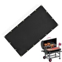 Fireproof Heat Shield for Grill, Deck Fence Protector from Warmth, Outdoor Refrigerator Cover for Camping, Garden, Yard, Durable Protection for Cooking and Storage