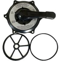 Couvercle de clé et poignée pour vannes multiports – Résistant aux produits chimiques – Compatible avec vannes Vari-Flo 3,8 cm – Installation facile