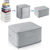 Fdit Sac Rangement Couette Cylindrique Grande Capacité - Protection Vêtements Et Literie, Modèle Tête De Cerf